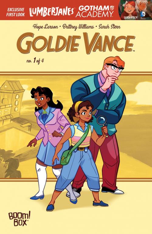 Cover of the book Goldie Vance #1 by Hope Larson, BOOM! Box