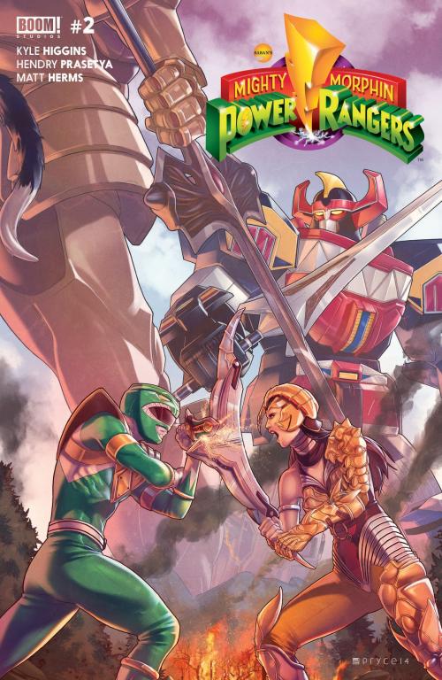 Cover of the book Mighty Morphin Power Rangers #2 by Kyle Higgins, Matt Herms, Triona Farrell, BOOM! Studios