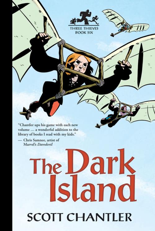 Cover of the book Dark Island, The by Scott Chantler, Kids Can Press