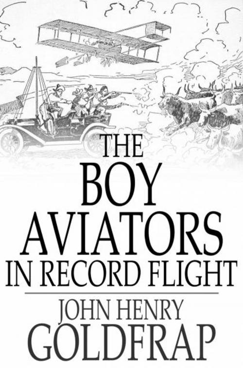 Cover of the book The Boy Aviators in Record Flight by John Henry Goldfrap, The Floating Press