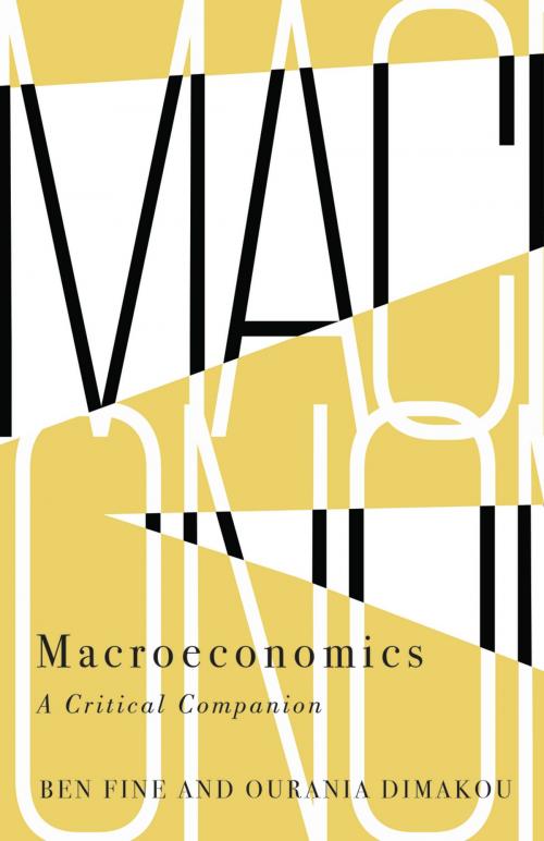 Cover of the book Macroeconomics by Ben Fine, Ourania Dimakou, Pluto Press