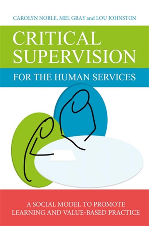 Cover of the book Critical Supervision for the Human Services by Lou Johnston, Carolyn Noble, Mel Gray, Jessica Kingsley Publishers