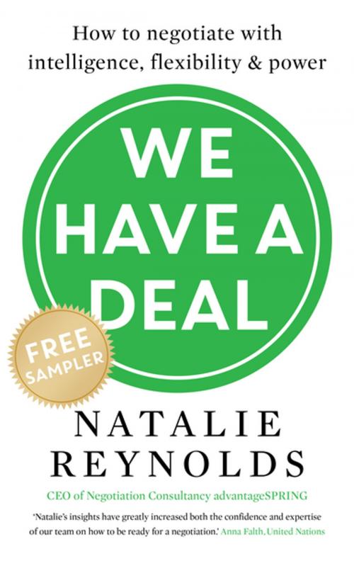 Cover of the book We Have a Deal – FREE SAMPLER by Natalie Reynolds, Icon Books Ltd