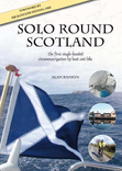 Cover of the book Solo Round Scotland by Alan Rankin, Whittles Publishing