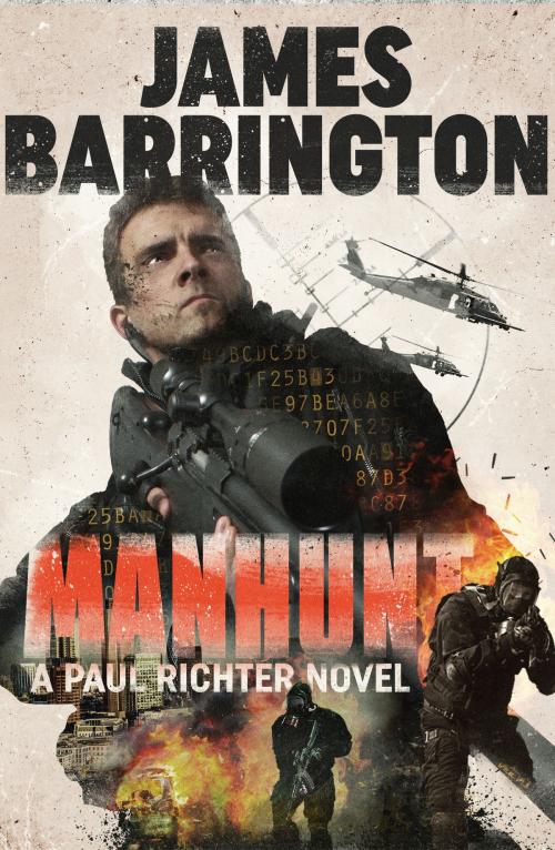 Cover of the book Manhunt by James Barrington, Canelo
