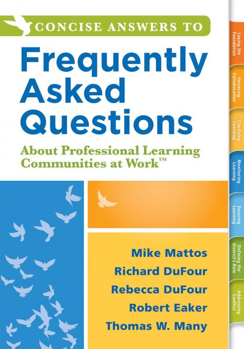 Cover of the book Concise Answers to Frequently Asked Questions About Professional Learning Communities at Work TM by Richard DuFour, Rebecca DuFour, Solution Tree Press