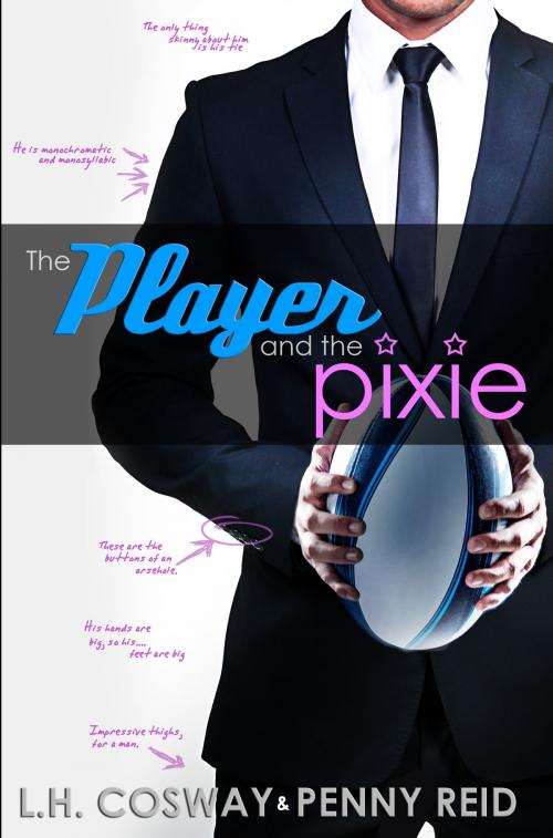 Cover of the book The Player and the Pixie by Penny Reid, L.H. Cosway, Cipher-Naught