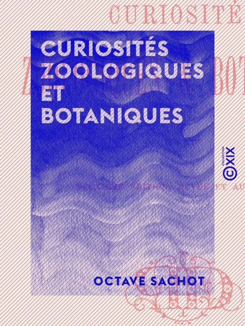 Cover of the book Curiosités zoologiques et botaniques by Octave Sachot, Collection XIX