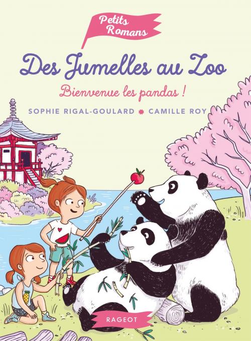 Cover of the book Des jumelles au zoo : Bienvenue, les pandas ! by Sophie Rigal-Goulard, Rageot Editeur