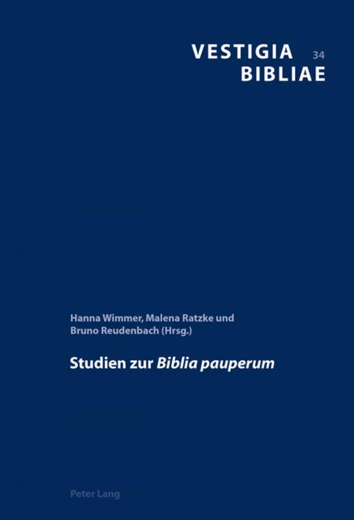 Cover of the book Studien zur «Biblia pauperum» by , Peter Lang