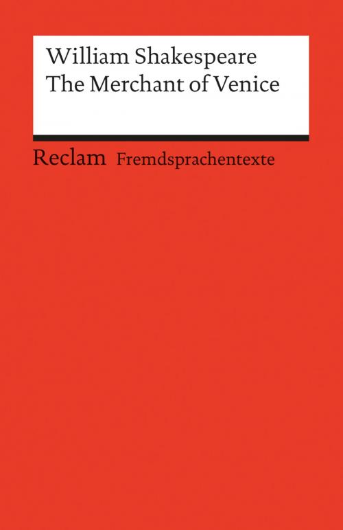 Cover of the book The Merchant of Venice by William Shakespeare, Reclam Verlag