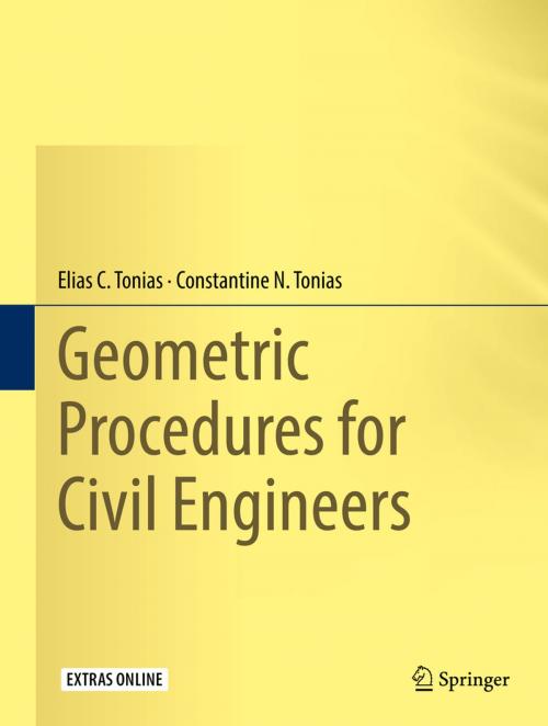 Cover of the book Geometric Procedures for Civil Engineers by Elias C. Tonias, Constantine N. Tonias, Springer International Publishing