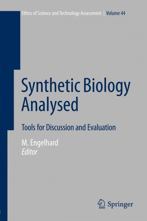 Cover of the book Synthetic Biology Analysed by , Springer International Publishing