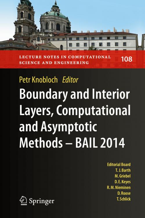 Cover of the book Boundary and Interior Layers, Computational and Asymptotic Methods - BAIL 2014 by , Springer International Publishing