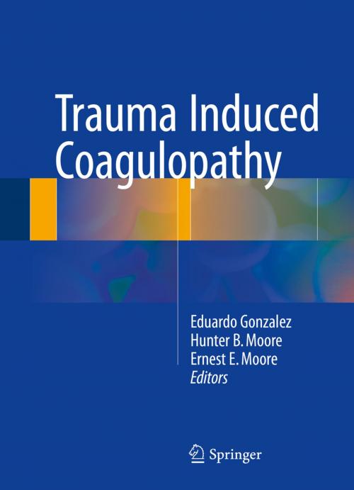 Cover of the book Trauma Induced Coagulopathy by , Springer International Publishing