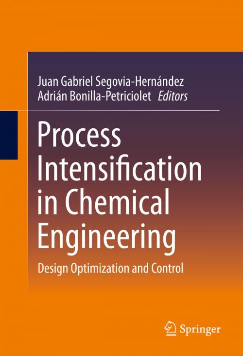 Cover of the book Process Intensification in Chemical Engineering by , Springer International Publishing