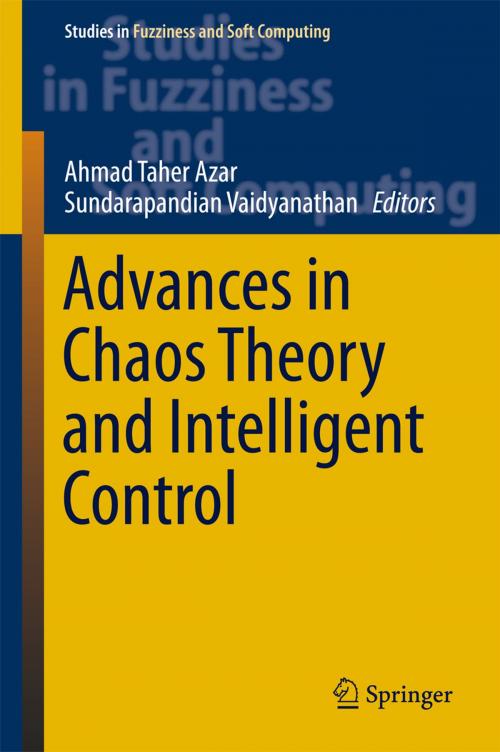 Cover of the book Advances in Chaos Theory and Intelligent Control by , Springer International Publishing