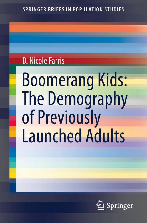 Cover of the book Boomerang Kids: The Demography of Previously Launched Adults by D. Nicole Farris, Springer International Publishing