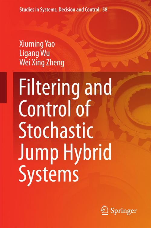 Cover of the book Filtering and Control of Stochastic Jump Hybrid Systems by Xiuming Yao, Ligang Wu, Wei Xing Zheng, Springer International Publishing