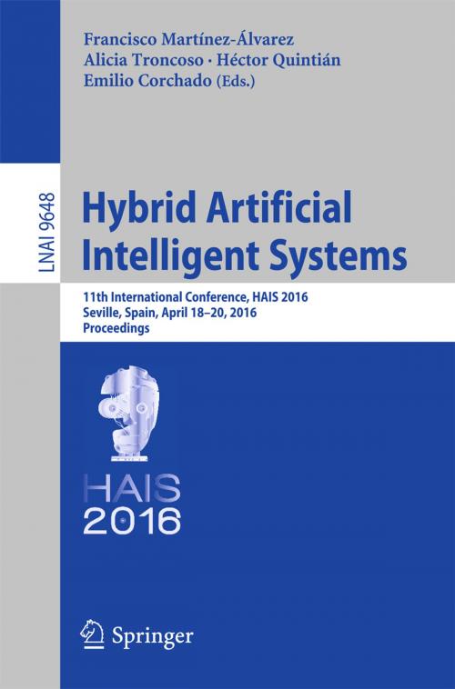 Cover of the book Hybrid Artificial Intelligent Systems by , Springer International Publishing
