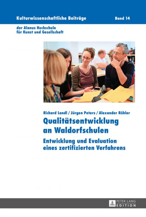 Cover of the book Qualitaetsentwicklung an Waldorfschulen by Alexander Röhler, Jürgen Peters, Richard Landl, Peter Lang