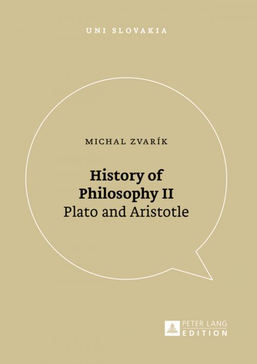 Cover of the book History of Philosophy II by Michal Zvarík, Peter Lang