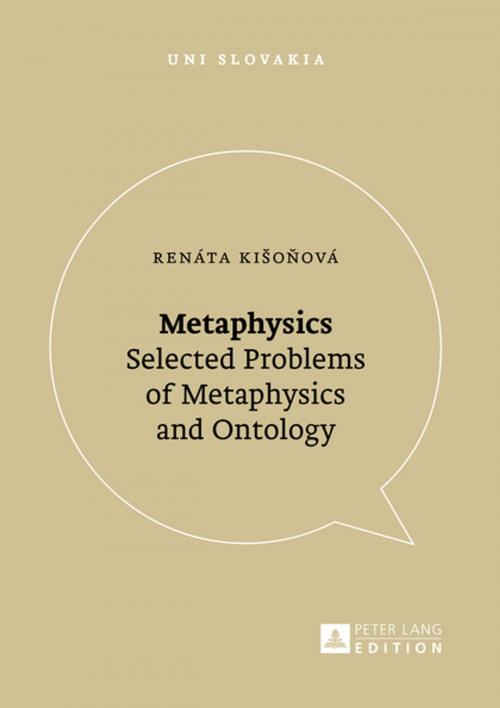 Cover of the book Metaphysics by Renáta Kišonová, Peter Lang