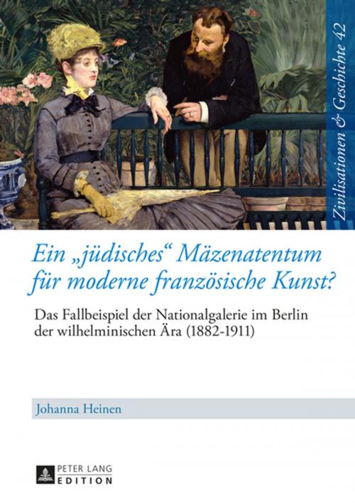 Cover of the book Ein «juedisches» Maezenatentum fuer moderne franzoesische Kunst? by Johanna Heinen, Peter Lang