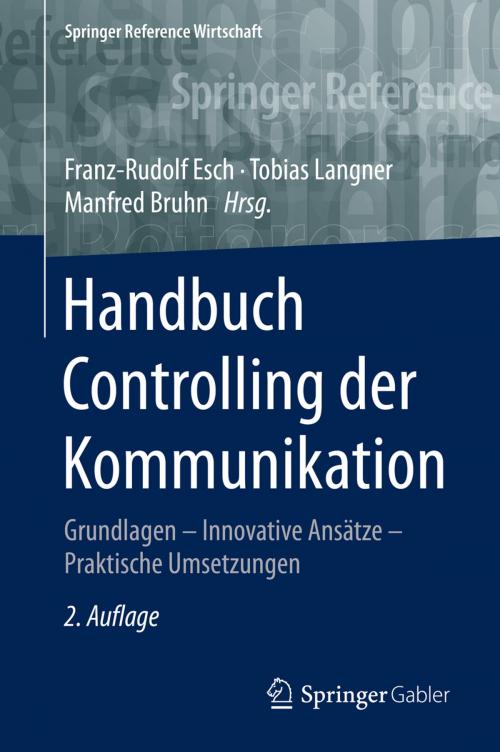 Cover of the book Handbuch Controlling der Kommunikation by , Springer Fachmedien Wiesbaden