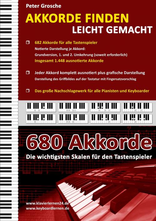 Cover of the book Akkorde finden leicht gemacht by Peter Grosche, Books on Demand