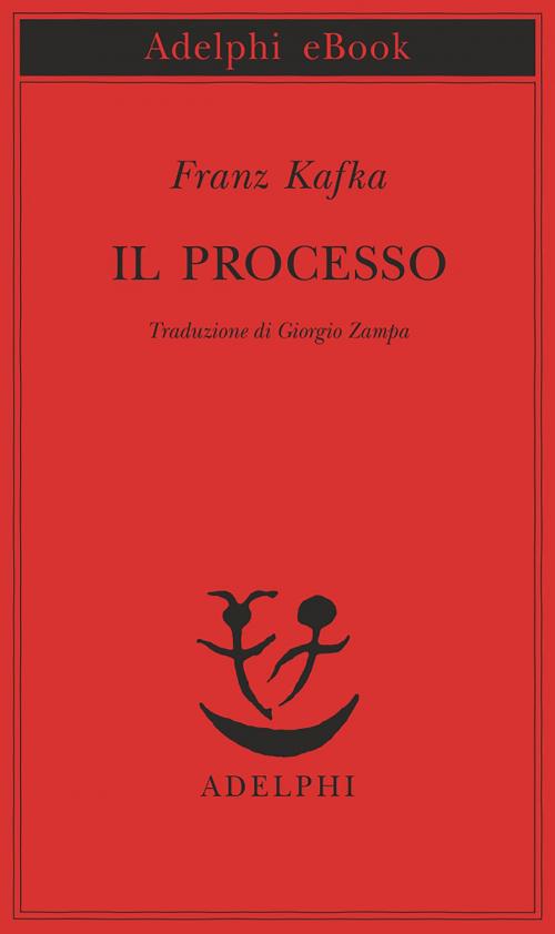 Cover of the book Il processo by Franz Kafka, Adelphi