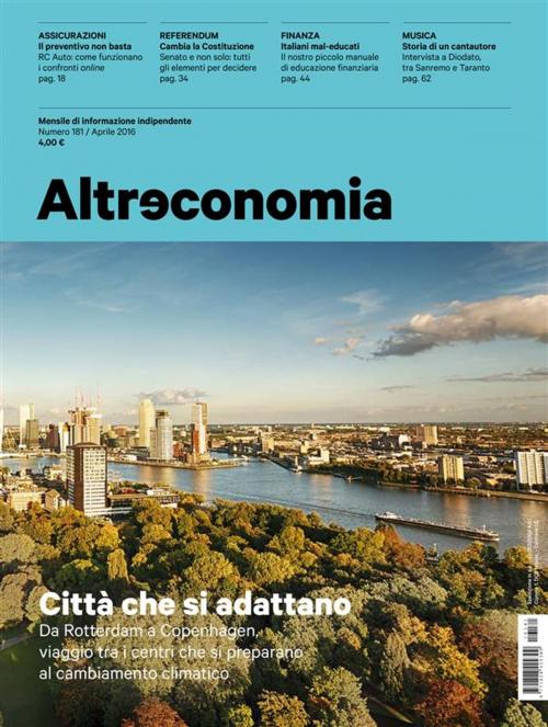 Cover of the book Altreconomia 181, aprile 2016 by AA. VV., Altreconomia