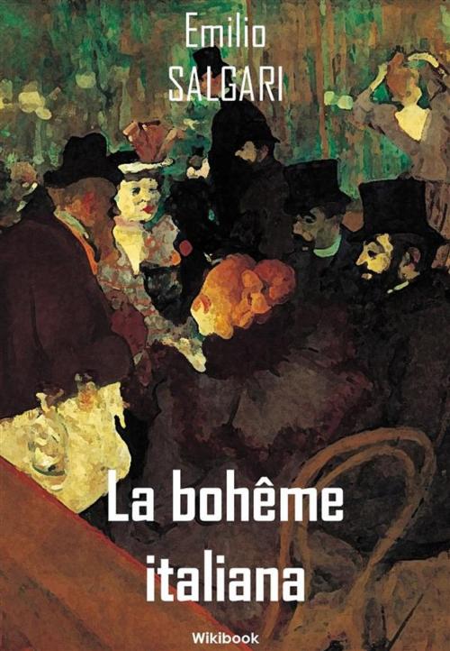 Cover of the book La bohême italiana by Emilio Salgari, Wikibook