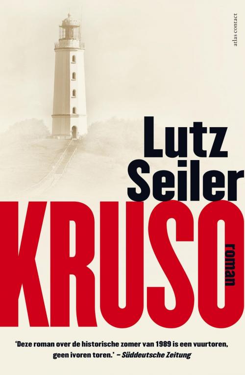 Cover of the book Kruso by Lutz Seiler, Atlas Contact, Uitgeverij