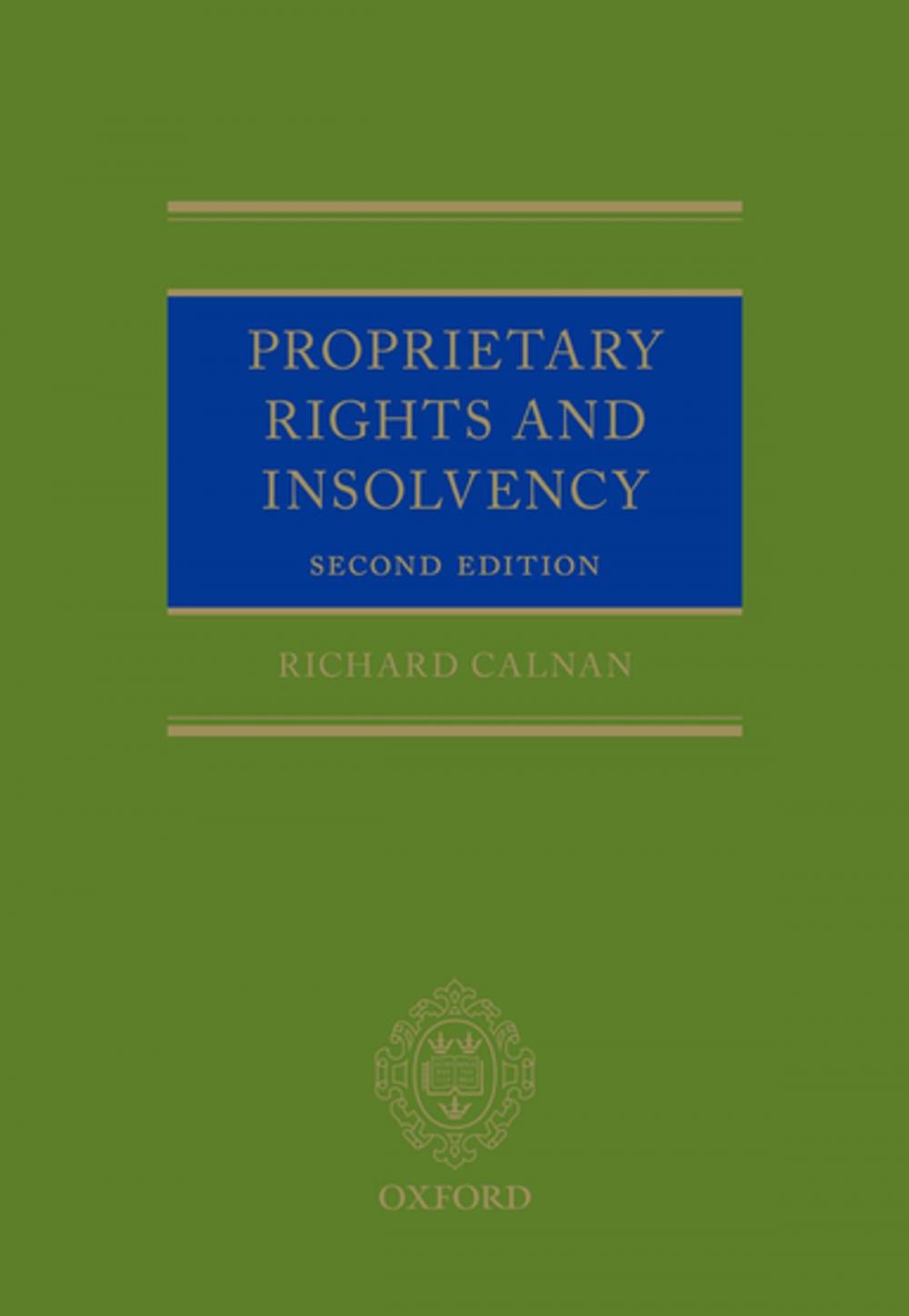 Big bigCover of Proprietary Rights and Insolvency