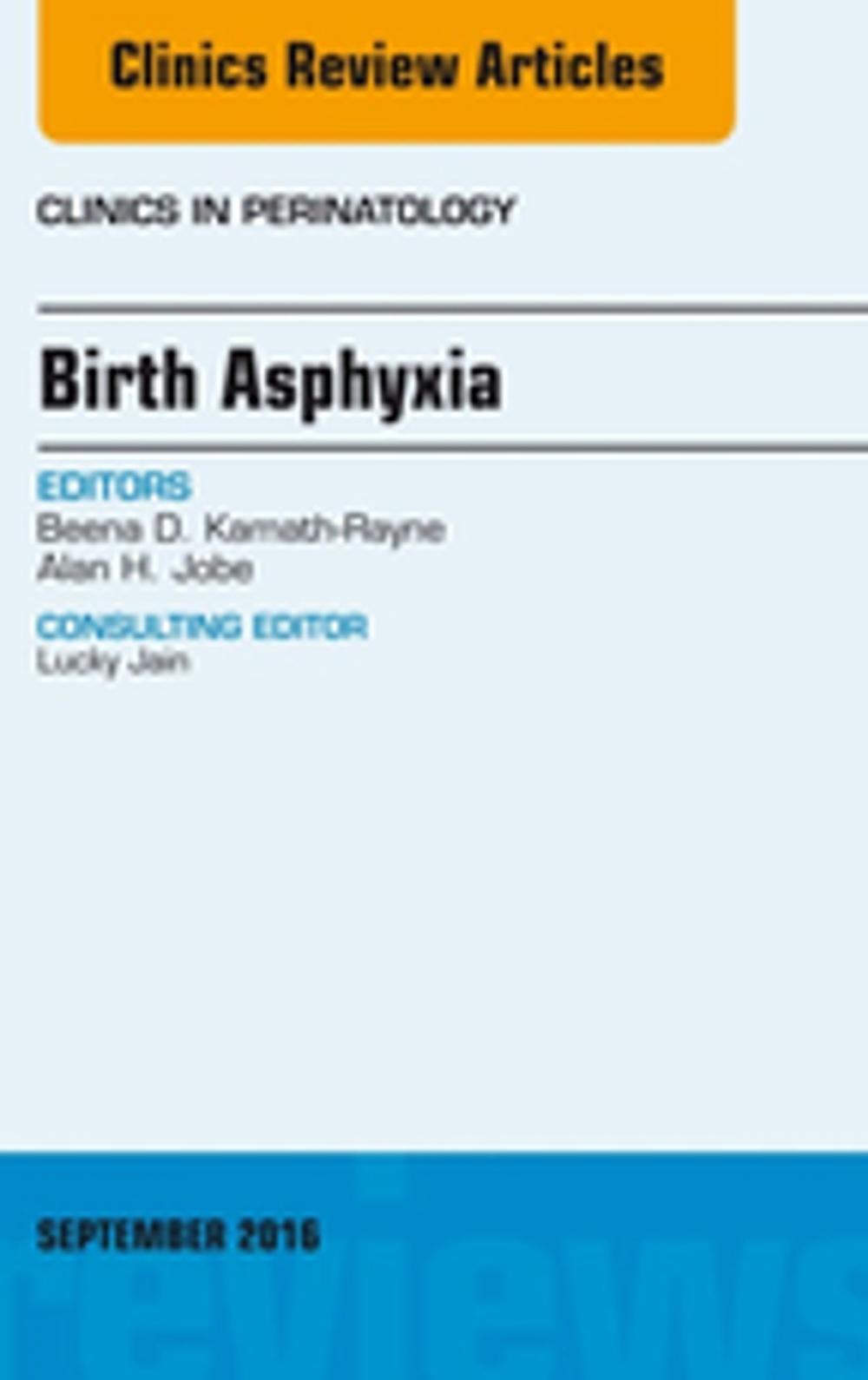 Big bigCover of Birth Asphyxia, An Issue of Clinics in Perinatology, E-Book