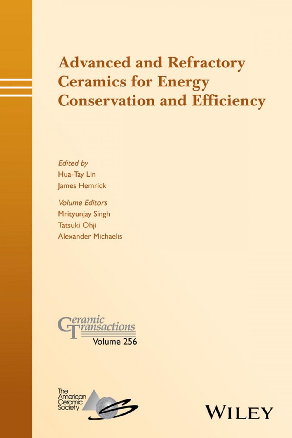 Big bigCover of Advanced and Refractory Ceramics for Energy Conservation and Efficiency
