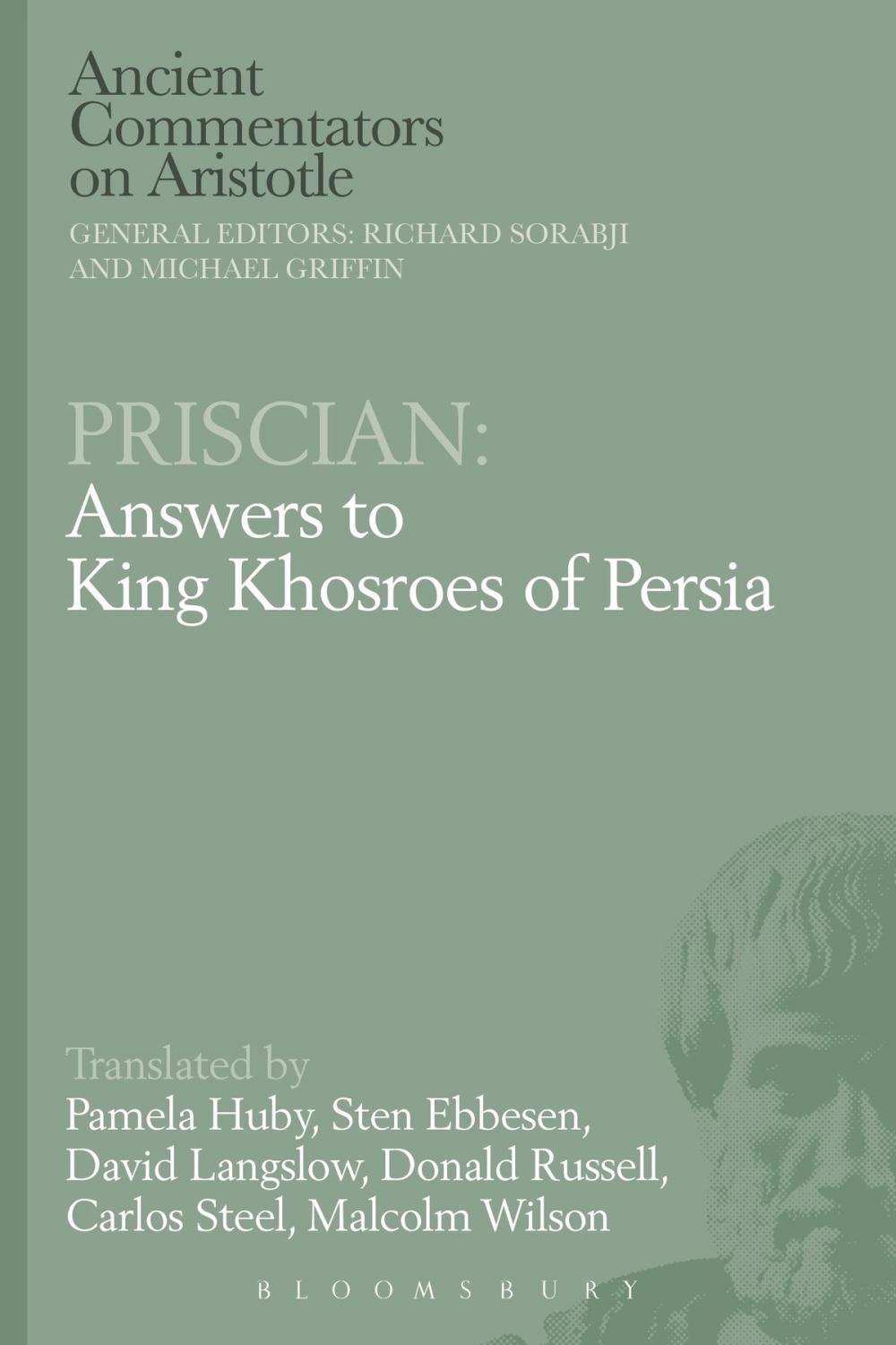 Big bigCover of Priscian: Answers to King Khosroes of Persia
