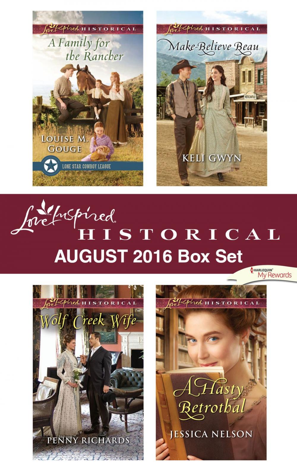 Big bigCover of Harlequin Love Inspired Historical August 2016 Box Set