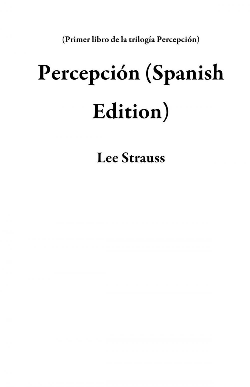Big bigCover of Percepción (Spanish Edition)