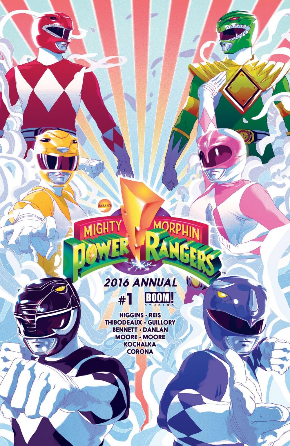 Big bigCover of Mighty Morphin Power Rangers 2016 Annual