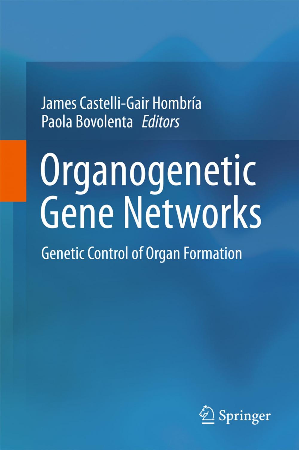 Big bigCover of Organogenetic Gene Networks