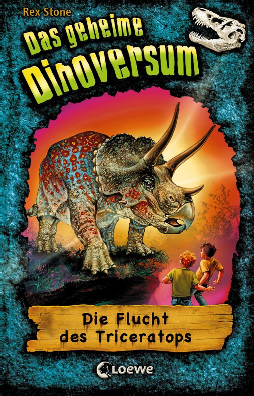 Big bigCover of Das geheime Dinoversum 2 - Die Flucht des Triceratops