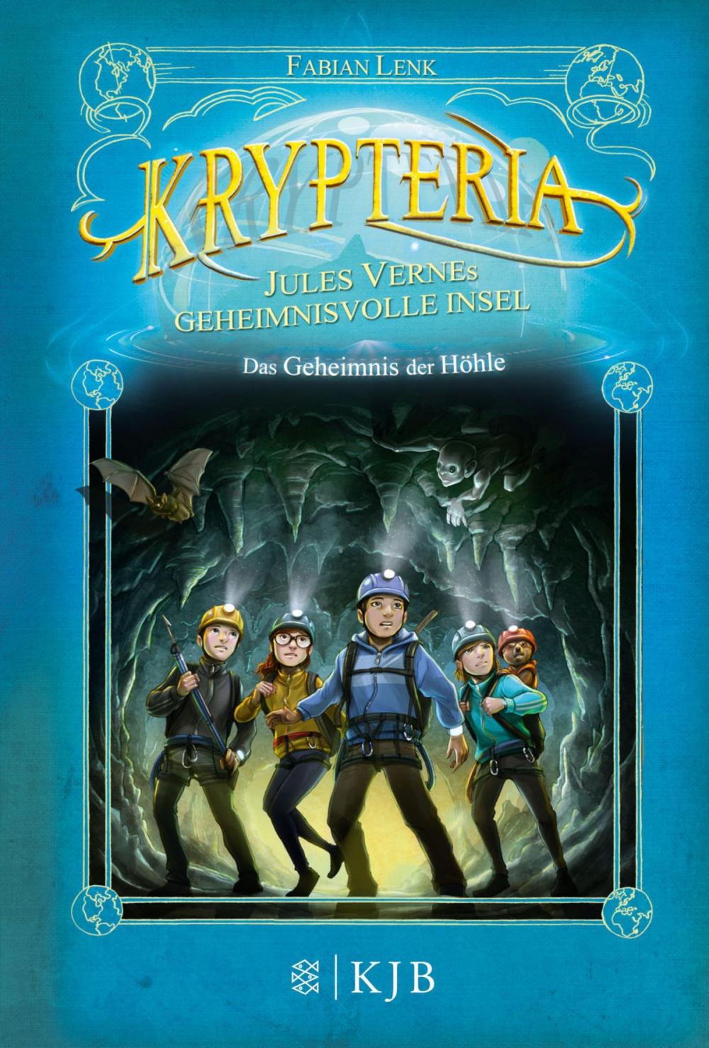 Big bigCover of Krypteria – Jules Vernes geheimnisvolle Insel. Das Geheimnis der Höhle