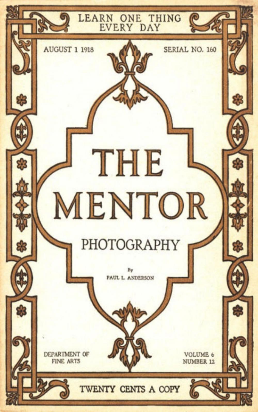 Big bigCover of The Mentor: Photography