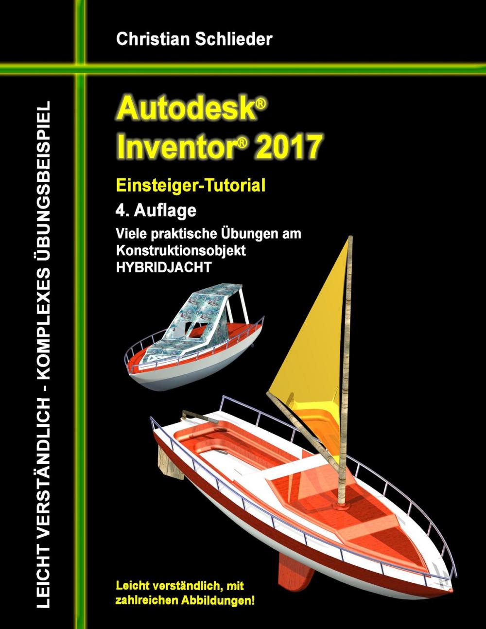 Big bigCover of Autodesk Inventor 2017 - Einsteiger-Tutorial Hybridjacht