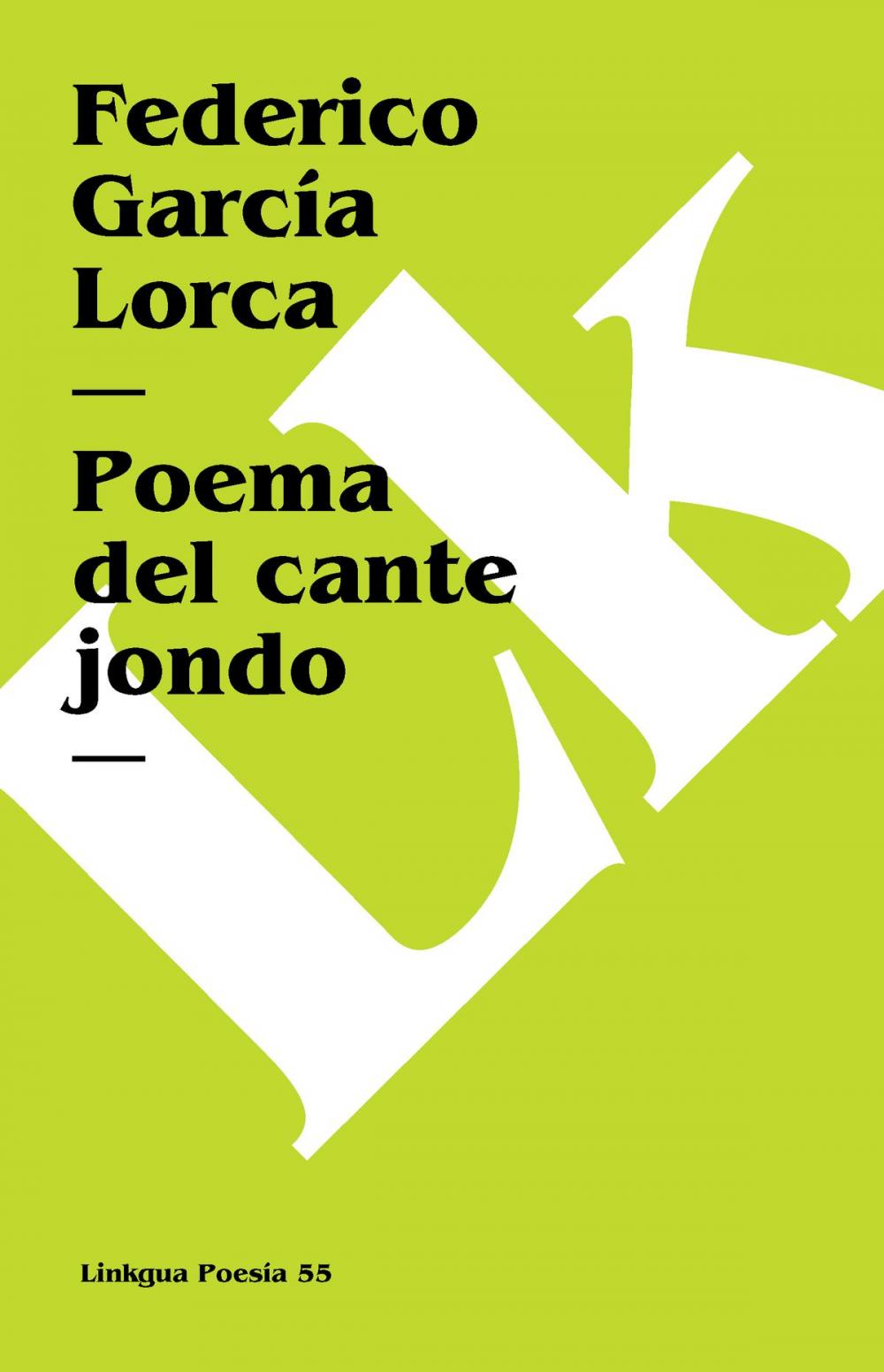 Big bigCover of Poema del cante jondo