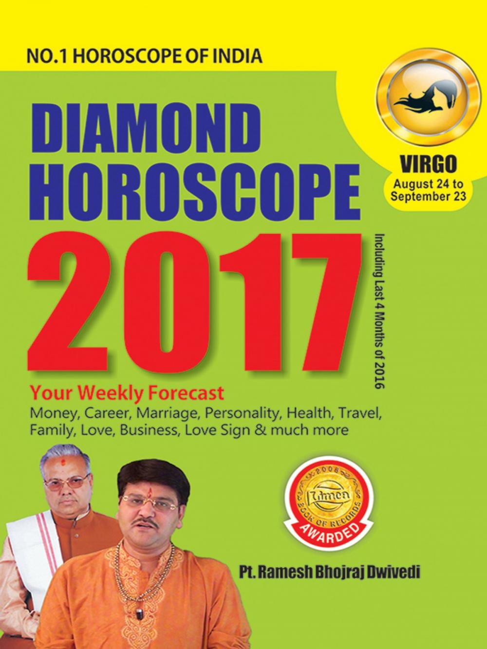 Big bigCover of Diamond Horoscope 2017 : Virgo
