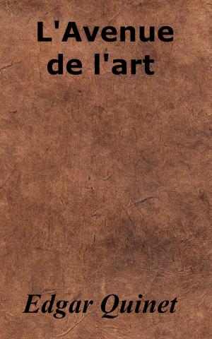 Cover of the book L'Avenue de l'art by Abel-François Villemain