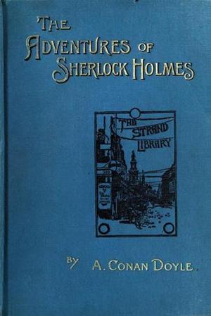 Book cover of THE ADVENTURES OF SHERLOCK HOLMES